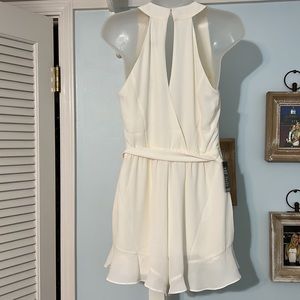 EXPRESS White dressy romper WITH TAGS